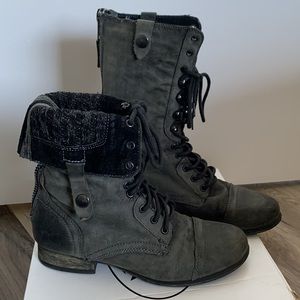 Steve Madden Combat Boots